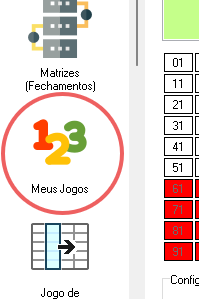 Tela Meus Jogos no JLP Desktop